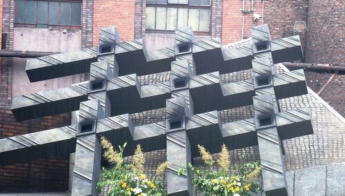 Pomnik górników poległych w czasie ataku na kopalnię "Wujek". Fot. Michał Bulsa