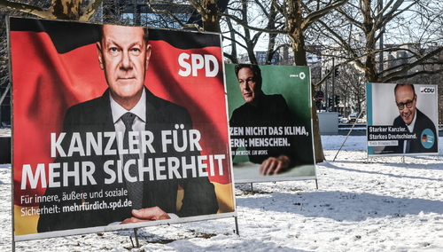 Kampania wyborcza w Niemczech, zdjęcie poglądowe