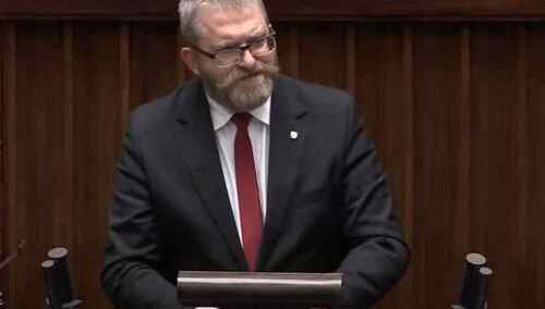 Poseł Konfederacji Grzegorz Braun