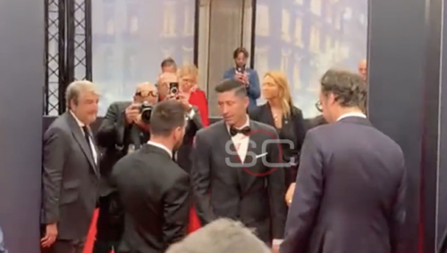 Robert Lewandowski i Leo Messi