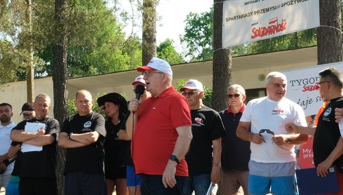 Zbigniew Sikorski, przewodniczący Sekretariatu Spożywców NSZZ „Solidarność”