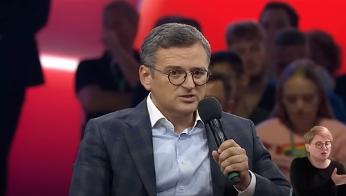 Dmytro Kułeba na Campusie Polska