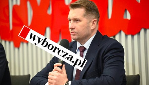 Międzynarodowa histeria na punkcie ministra Czarnka. „Wyborcza” zachwycona