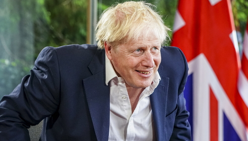 Boris Johnson przed konferencją G7