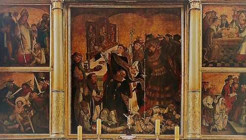 Tryptyk z Kobylina (Sceny z życia św. Stanisława biskupa i męczennika), XVI wiek