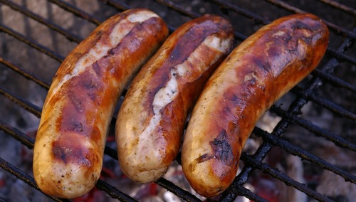 Kiełbasa na grillu