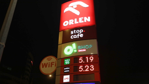 cena paliwa na Orlenie