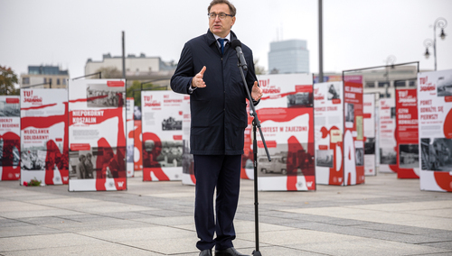 Uroczyste zamknięcie wystawy „Tu rodziła się Solidarność”