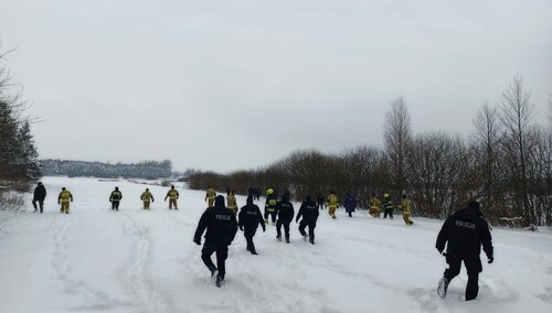 Policja poszukiwania / zdjęcie poglądowe 