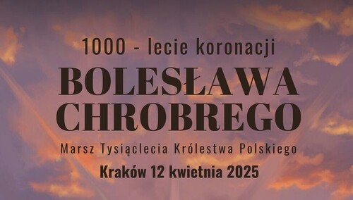 Zaproszenie na obchody 1000. rocznicy koronacji Bolesława Chrobrego