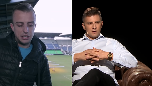 Kamil Grosicki i Mateusz Borek