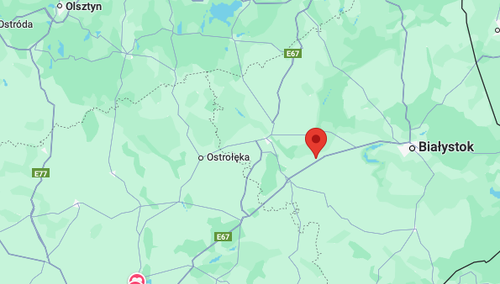 miejscowość Rutki Kossaki w powiecie zambrowskim