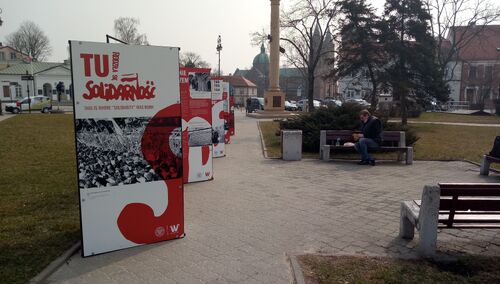 Wystawa „Tu rodziła się Solidarność” w Płocku