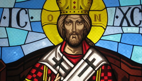 Chrystus Król z katedry Reslindale