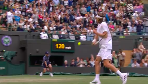 [WIDEO] Skandal na Wimbledonie. Wszystko zarejestrowały kamery