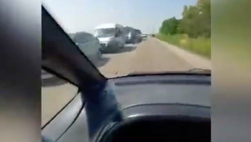 "Narastające napięcie wokół Zaporoskiej Elektrowni Atomowej". Panika i masowe ucieczki. W sieci pojawiło się nagranie