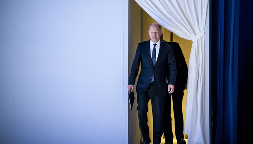 Olaf Scholz na Światowym Forum Ekonomicznym w Davos