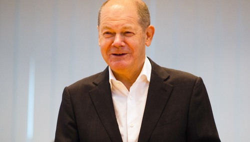 Kanclerz Niemiec Olaf Scholz
