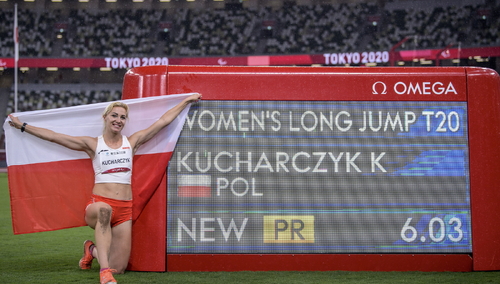 Paraolimpiada - Karolina Kucharczyk złotą medalistką w skoku w dal! 