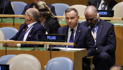 Szczyt ONZ: W środę spotkanie prezydenta RP Andrzeja Dudy z prezydentem USA Joe Bidenem