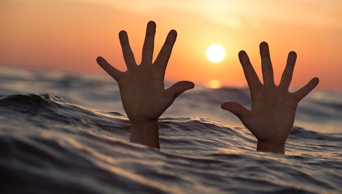 Topielec. Ilustracja poglądowa