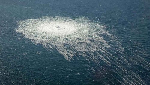 Wyciek gazu w Nord Stream 2 
