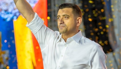 Kandydat na prezydenta Rumunii George Simion