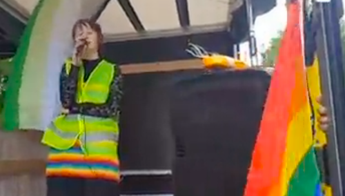 "Jestem typem mam macicę". Aktywiści LGBT chcą aborcji na żądanie [WIDEO]