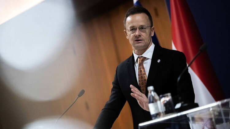 Minister spraw zagranicznych Węgier Peter Szijjarto