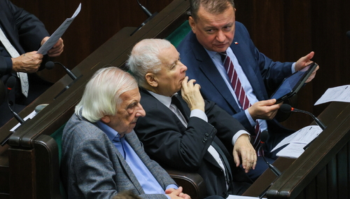 Ryszard Terlecki, Jarosław Kaczyński, Mariusz Błaszczak