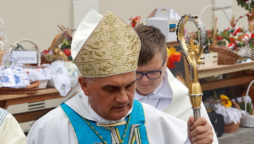 bp Krzysztof Włodarczyk na Jasnej Górze