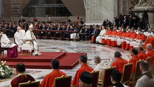 Ogłoszenie nowych kardynałów na konsystorzu