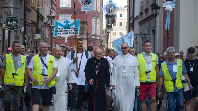 Kard. Kazimierz Nycz, 312. Warszawska Pielgrzymka Piesza na Jasną Górę