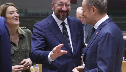 Donald Tusk na szczycie w Brukseli