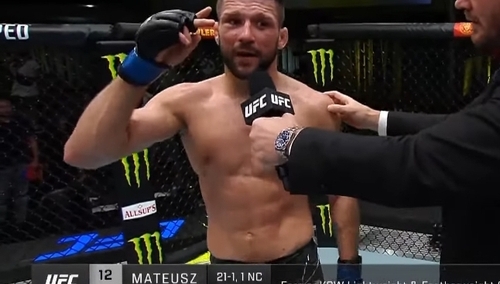 Mateusz Gamrot zwycięża w UFC. Wielki sukces Polaka. Błachowicz i Jędrzejczyk komentują