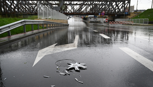 Skutki nawałnicy w Przemyślu, zdjęcie poglądowe