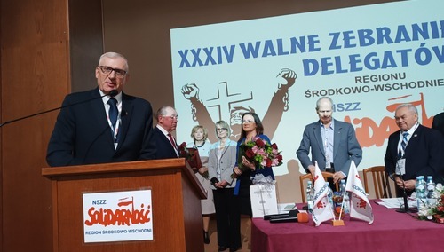 XXXIV Walne Zebranie Delegatów Regionu Środkowo-Wschodniego NSZZ "S"