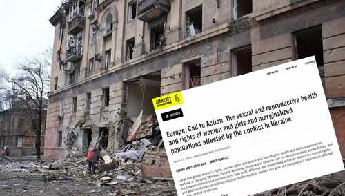 Na Ukrainie giną ludzie, a Amnesty International wzywa do działań w celu ochrony potrzeb w zakresie zdrowia seksualnego