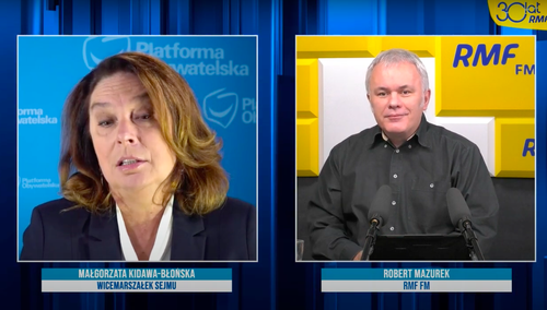 [Video] "Seksmisja staje się rzeczywistością". Kidawa-Błońska ma pomysł: „Równy dostęp dla kobiet do mężczyzn”