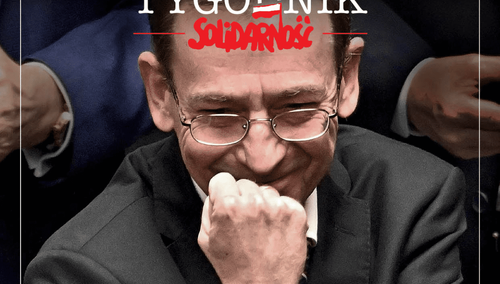 Mariusz Kamiński na okładce "Tygodnika Solidarność"
