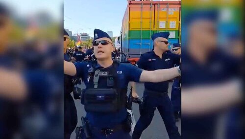 Incydent podczas Parady Równości