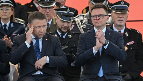 Warszawa - obchody Dnia Strażaka