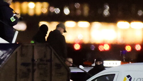 Zatrzymanie Pawła S. na lotnisku w Warszawie