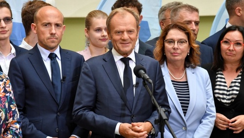 Były premier, p.o. przewodniczącego Platformy Obywatelskiej Donald Tusk