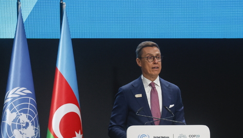 Prezydent Finlandii Alexander Stubb