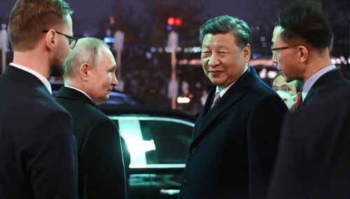 Xi Jinping i Władimir Putin