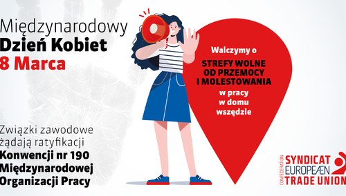 Stop przemocy wobec kobiet w miejscu pracy!