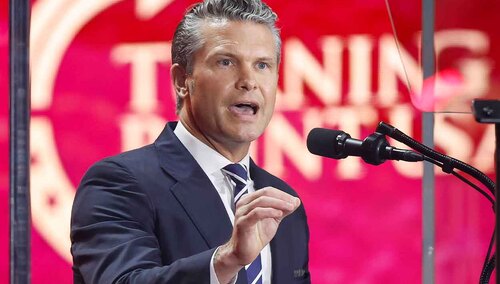 Szef Pentagonu Pete Hegseth