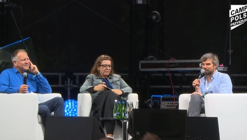 Miłoszewski atakuje PiS i religię w szkołach. Celne pytanie widza, pisarz się tłumaczył