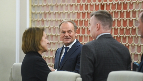 Posiedzenie rządu, premier Donald Tusk